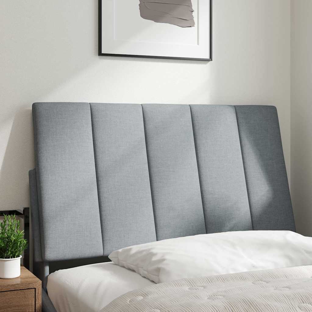 világosszürke szövet fejtámla párna Hanko 90 cm