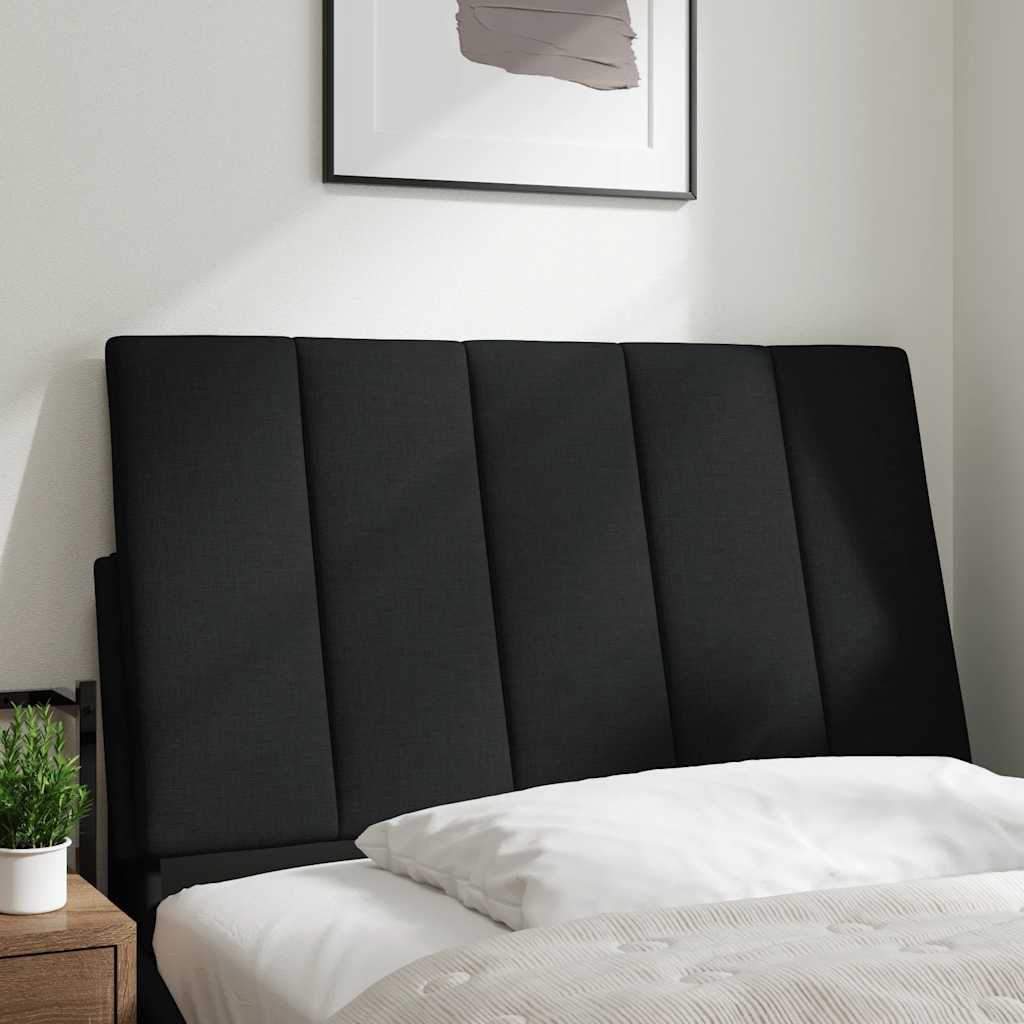 fekete szövet fejtámla párna Hanko 90 cm