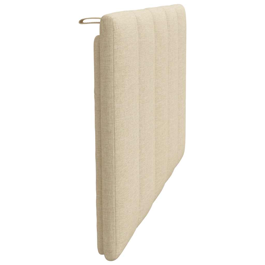 krémszínű szövet fejtámla párna Hanko 90 cm