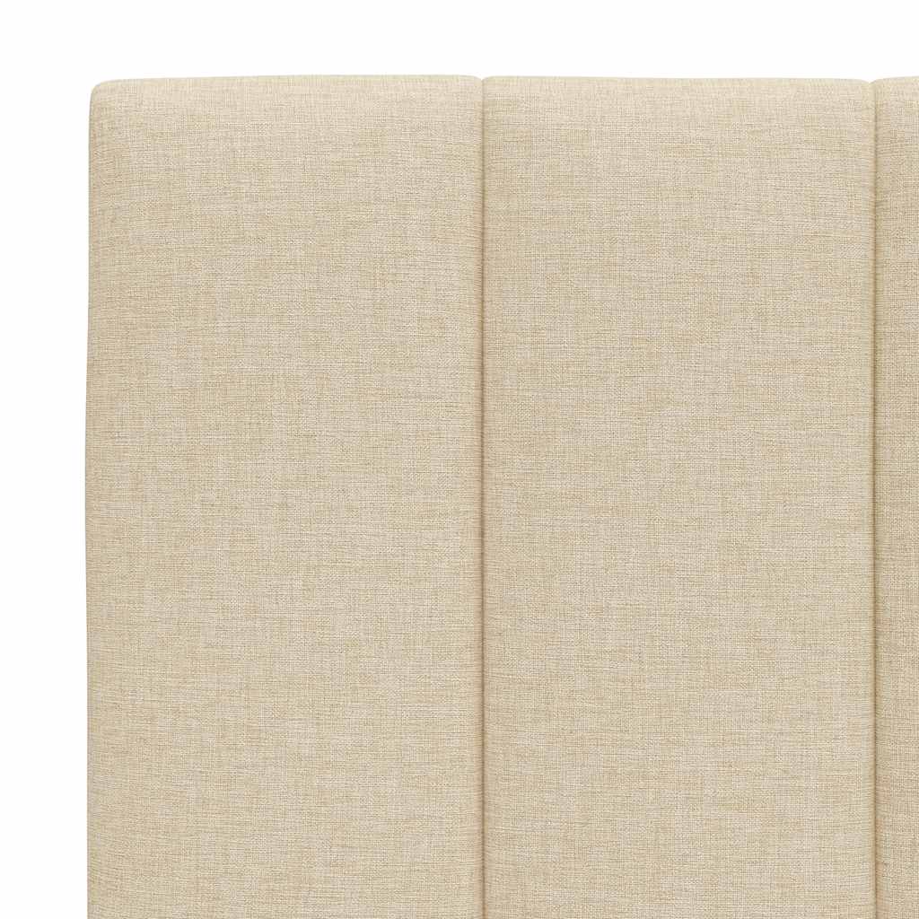 krémszínű szövet fejtámla párna Hanko 90 cm