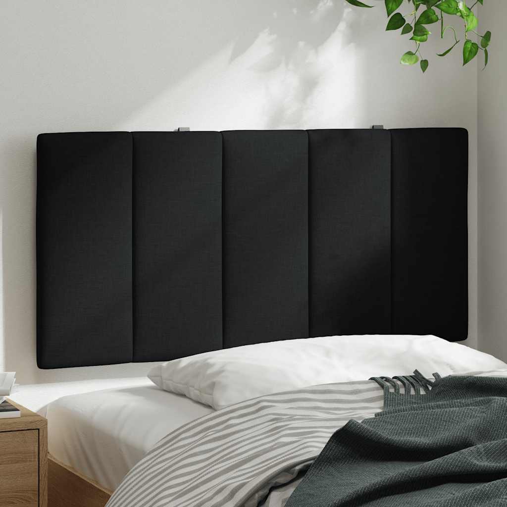 fekete szövet fejtámla párna Hanko 100 cm