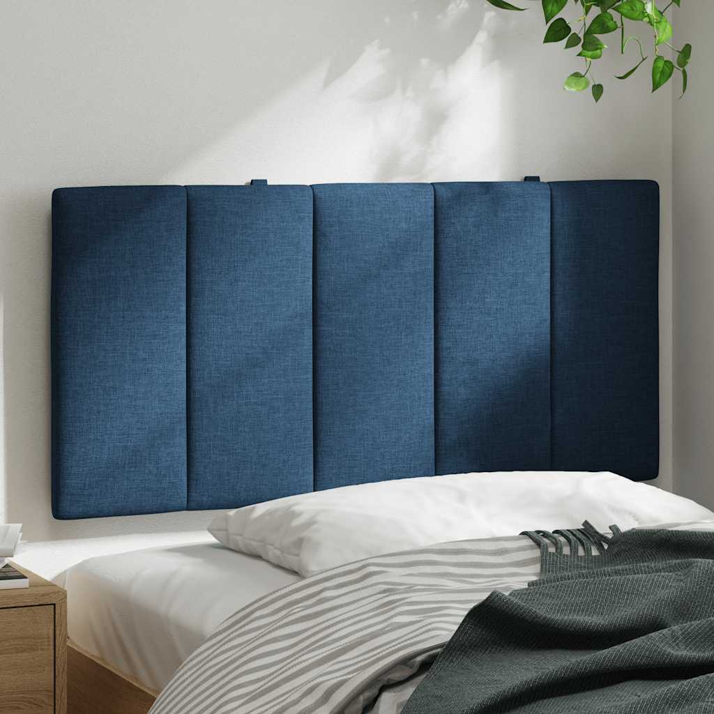kék szövet fejtámla párna Hanko 100 cm