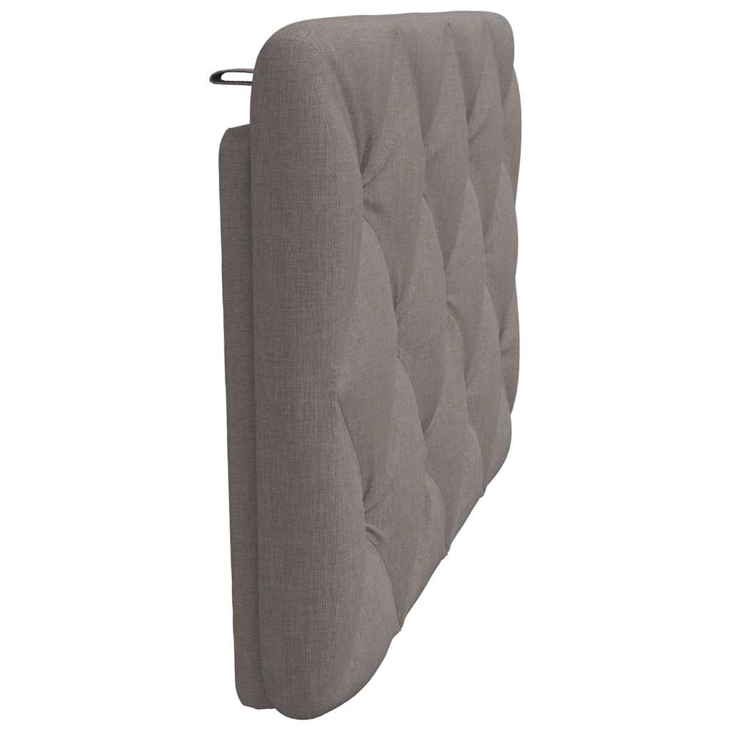 tópszínű szövet fejtámla párna 80 cm