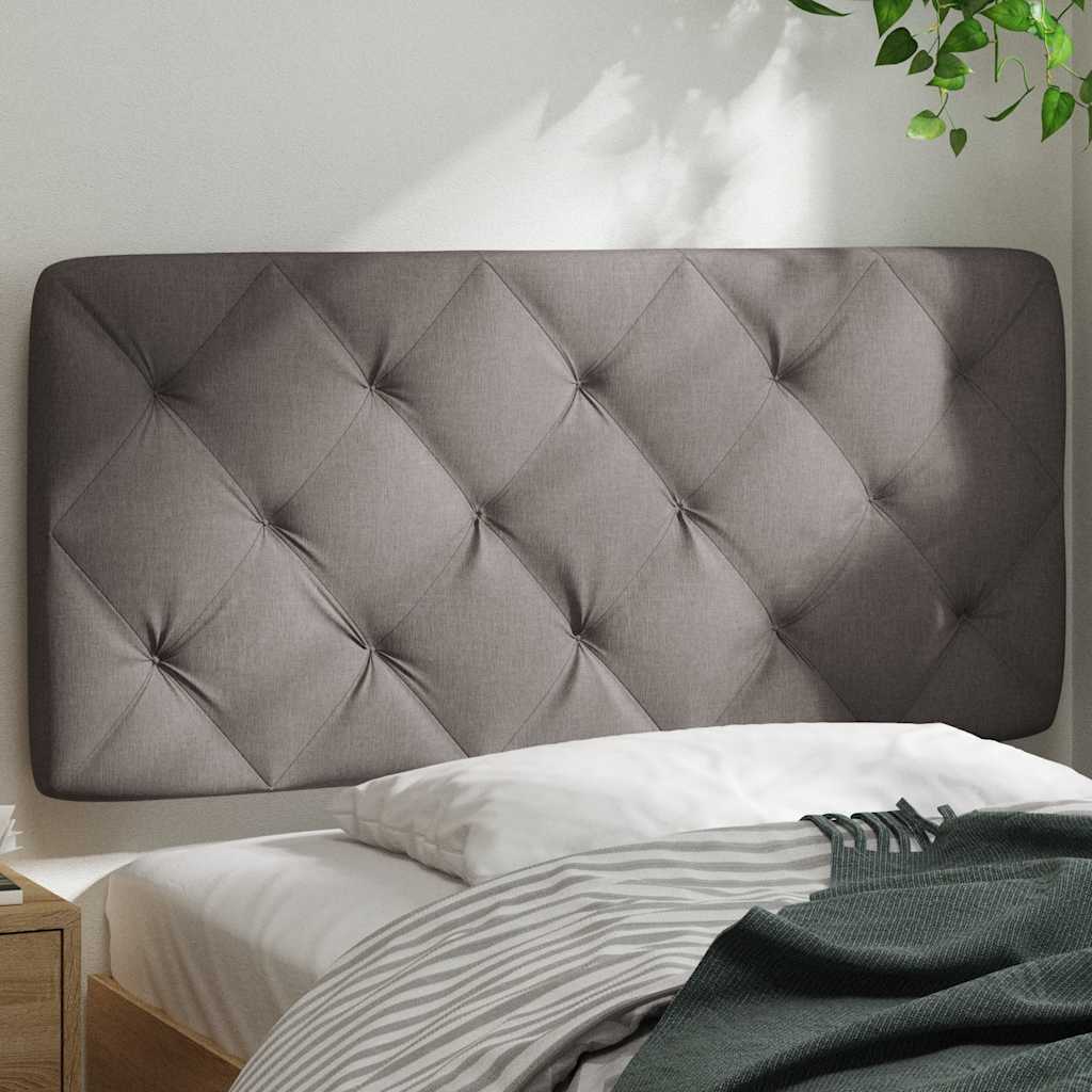 tópszínű szövet fejtámla párna 100 cm