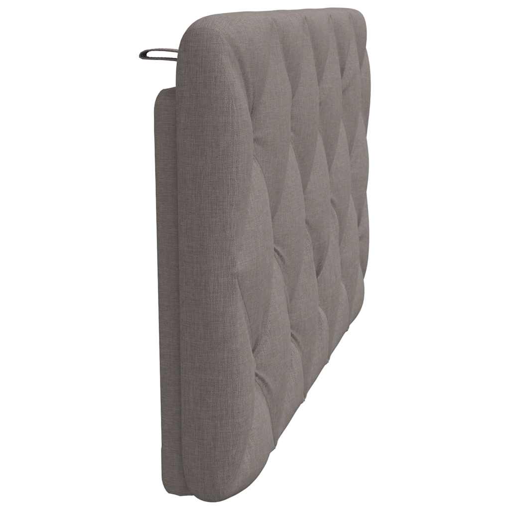 tópszínű szövet fejtámla párna 100 cm