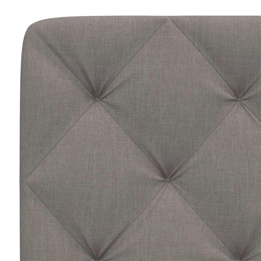 tópszínű szövet fejtámla párna 140 cm