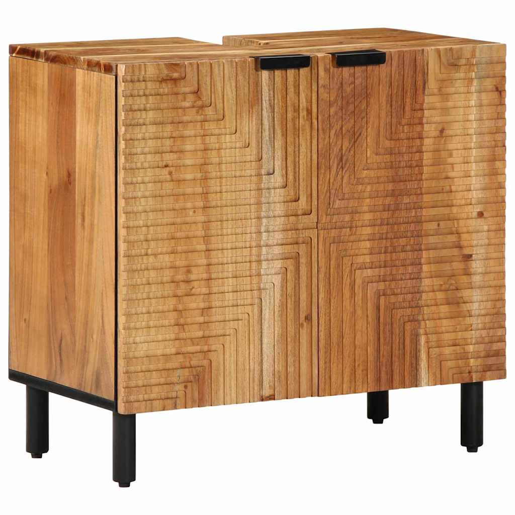 Fürdőszobai Szekrény Szett 2 db Természetes 62 x 33 x 58 cm