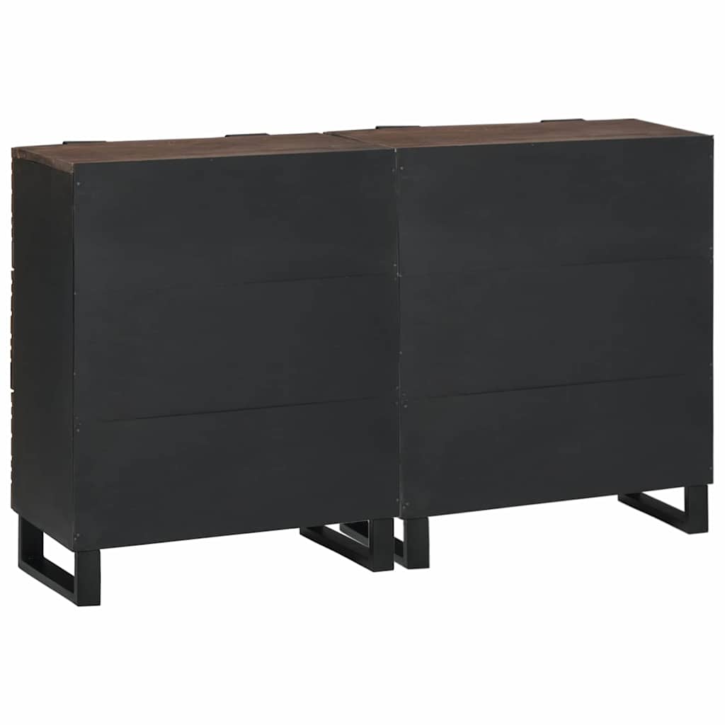 Tálalószekrény készlet 2 pcs Dió 120 x 33,5 x 75 cm