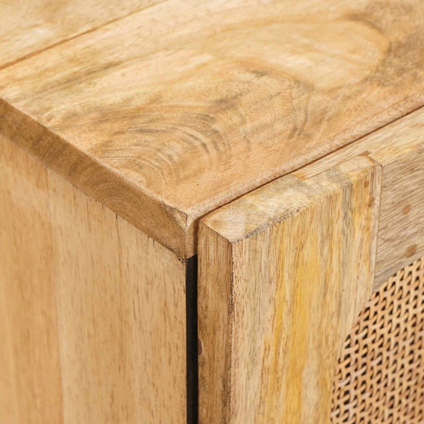 Széf 2 pcs Barna 60 x 33 x 75 cm Tömör Mangófát