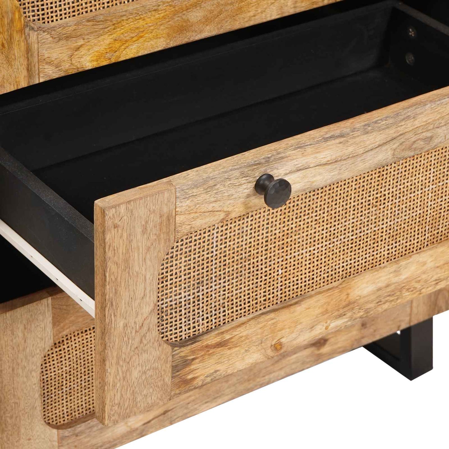 Széf 2 pcs Barna 60 x 33 x 75 cm Tömör Mangófát