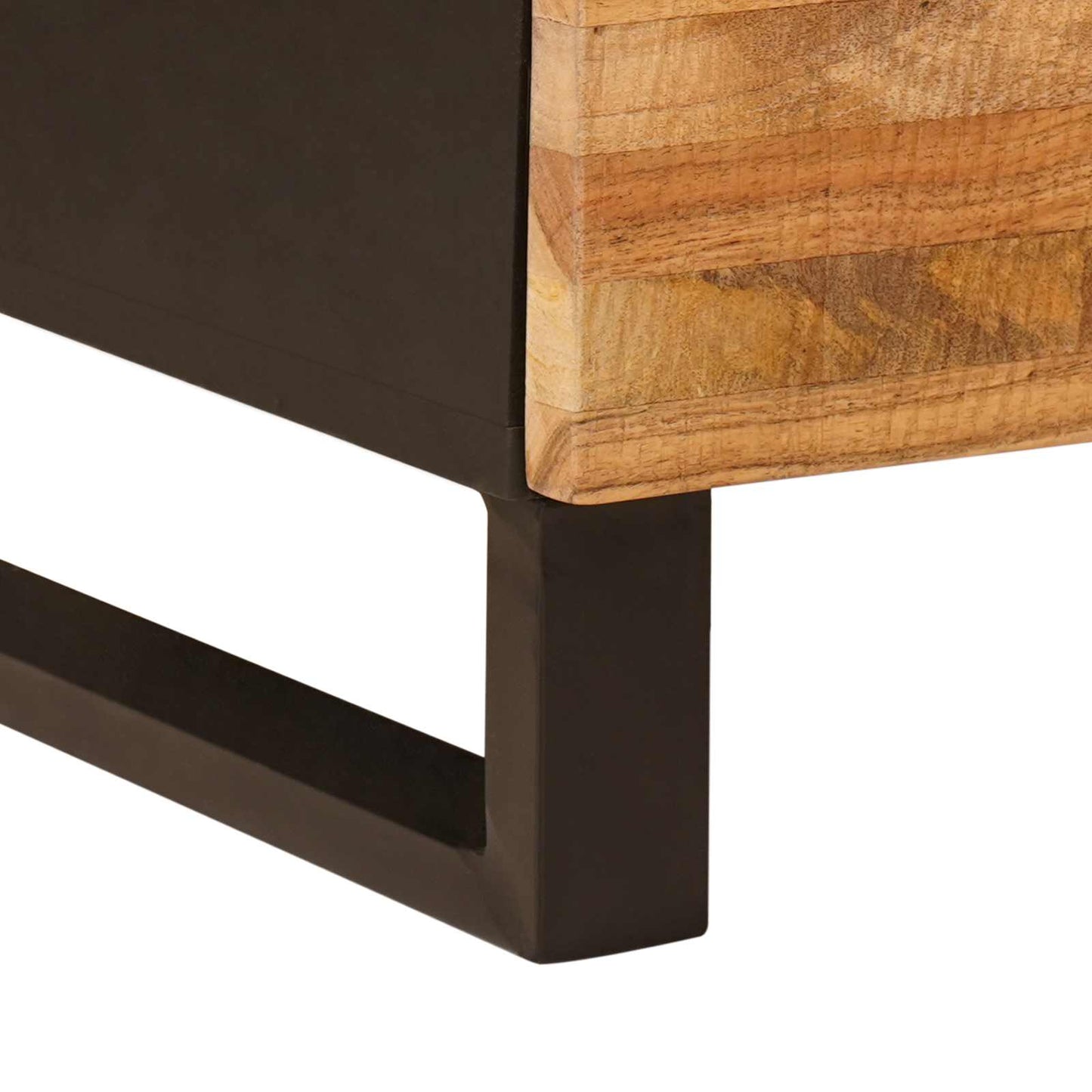 Széf 2 pcs Barna 60 x 33 x 75 cm Tömör Mangófát