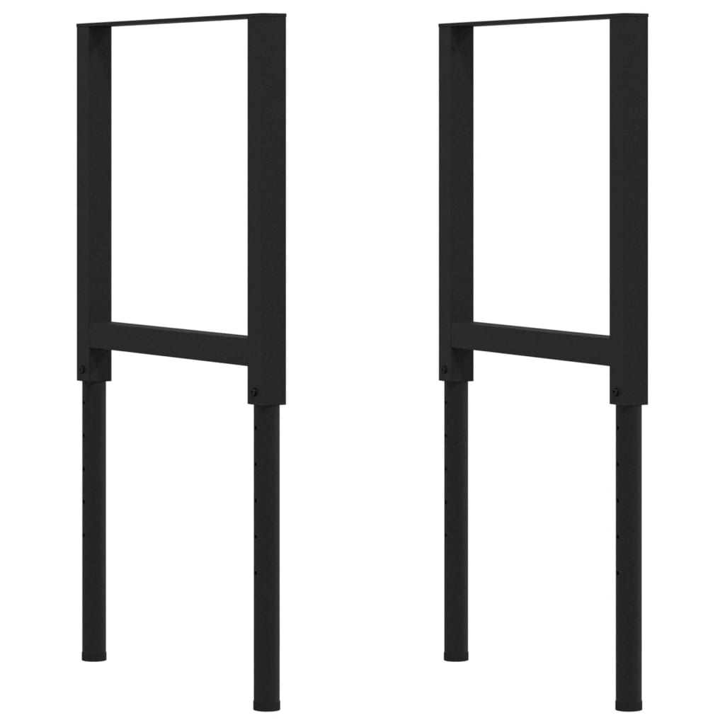 tömör bükkfa négyszög alakú munkapad 100 x 60 x (71,5-98) cm