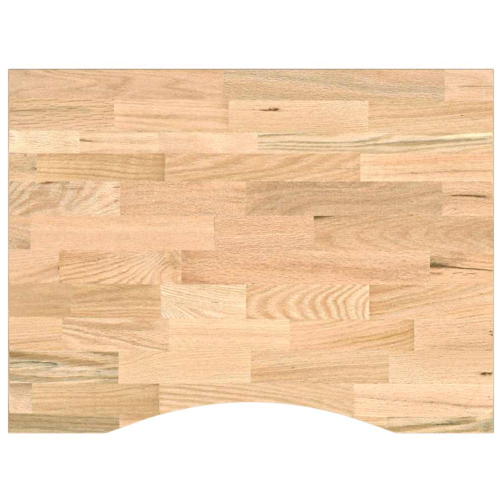 tömör tölgyfa munkapad 80 x 60 x (71,5-98) cm