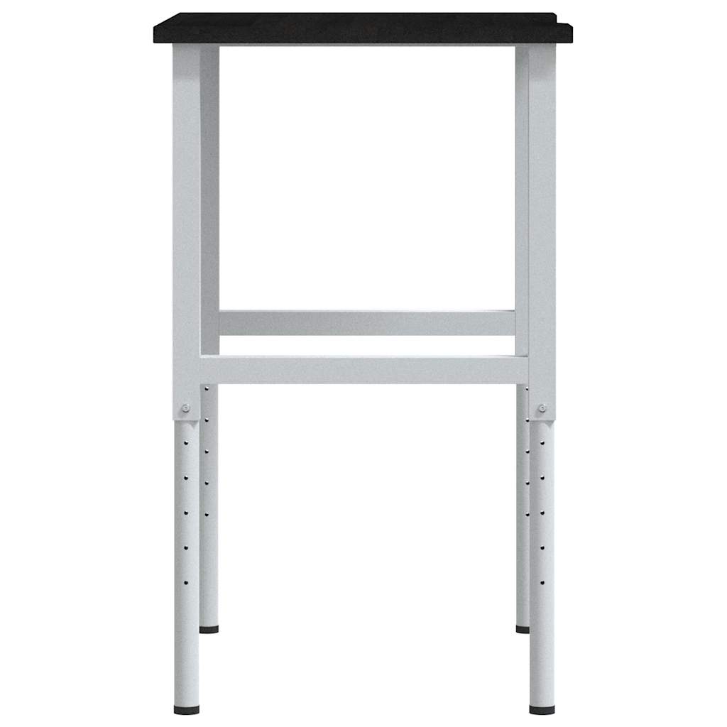 sötétbarna tömör tölgyfa munkapad 80 x 60 x (71,5-98) cm