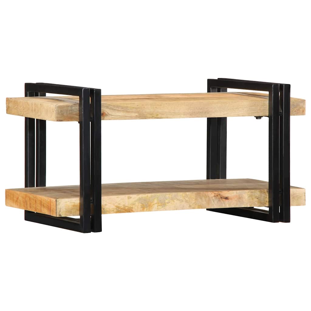 fali polc 70x33x35 cm tömör nyersfa Mango
