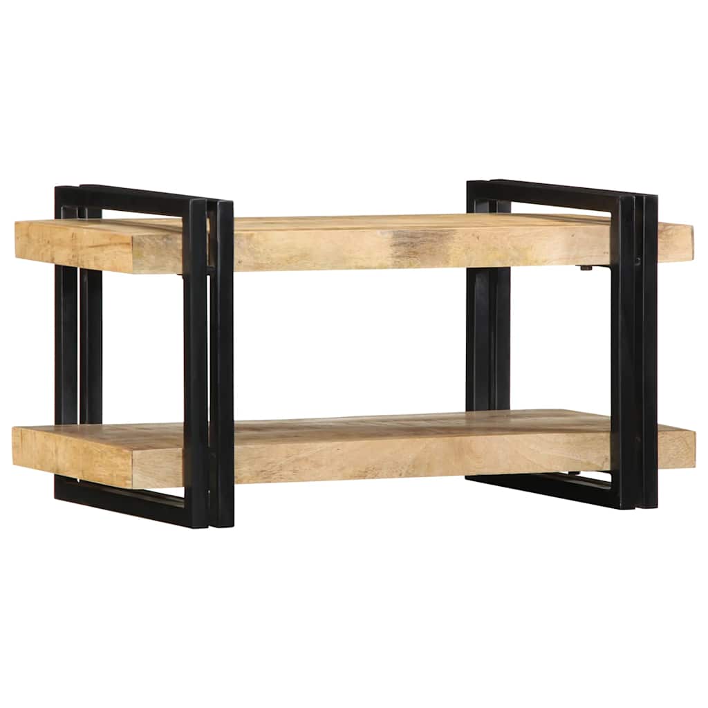 fali polc 70x33x35 cm tömör nyersfa Mango