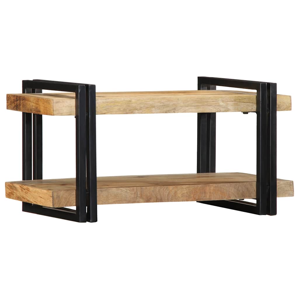 fali polc 70x33x35 cm tömör nyersfa Mango