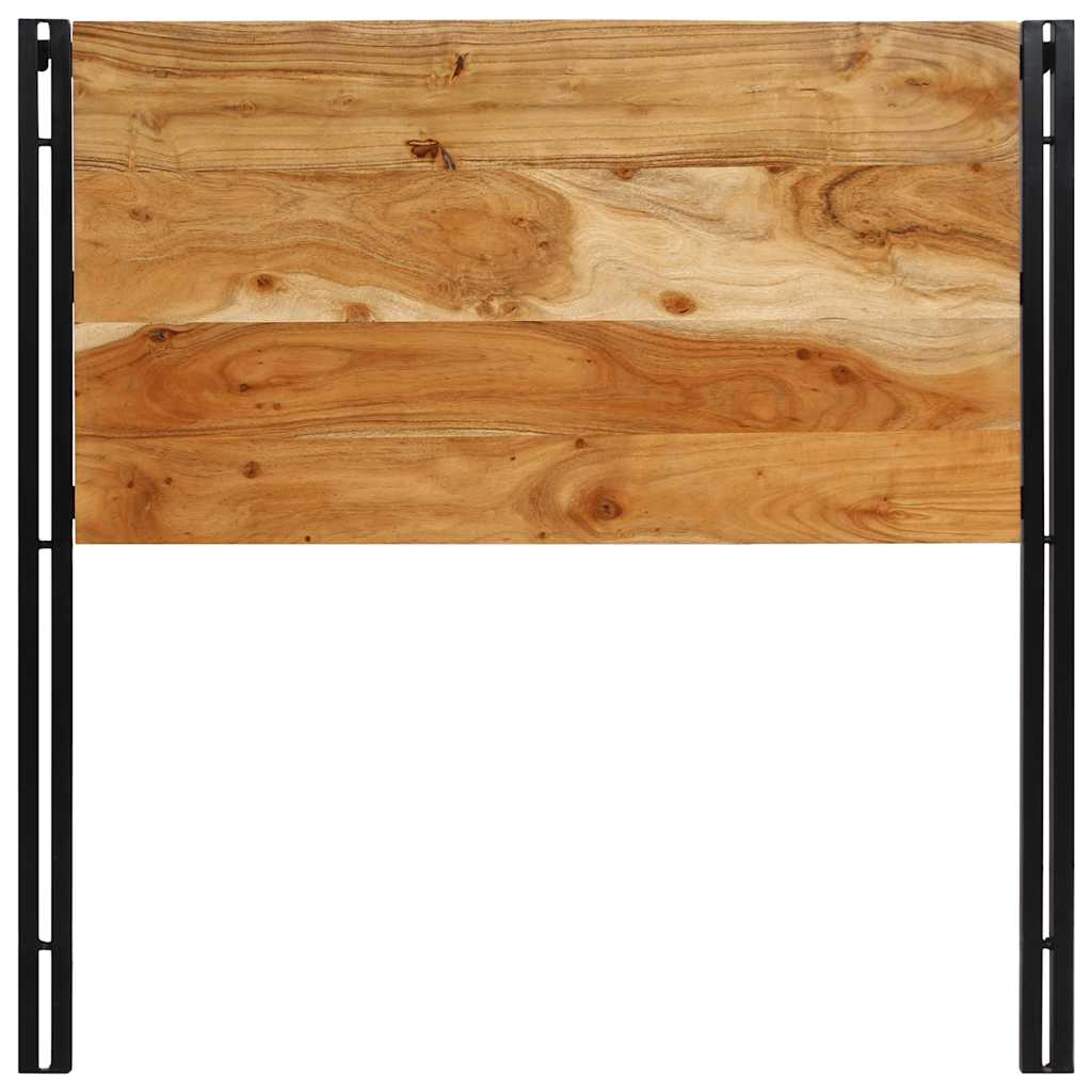 tömör fa akác és vas fejtámla 100 cm