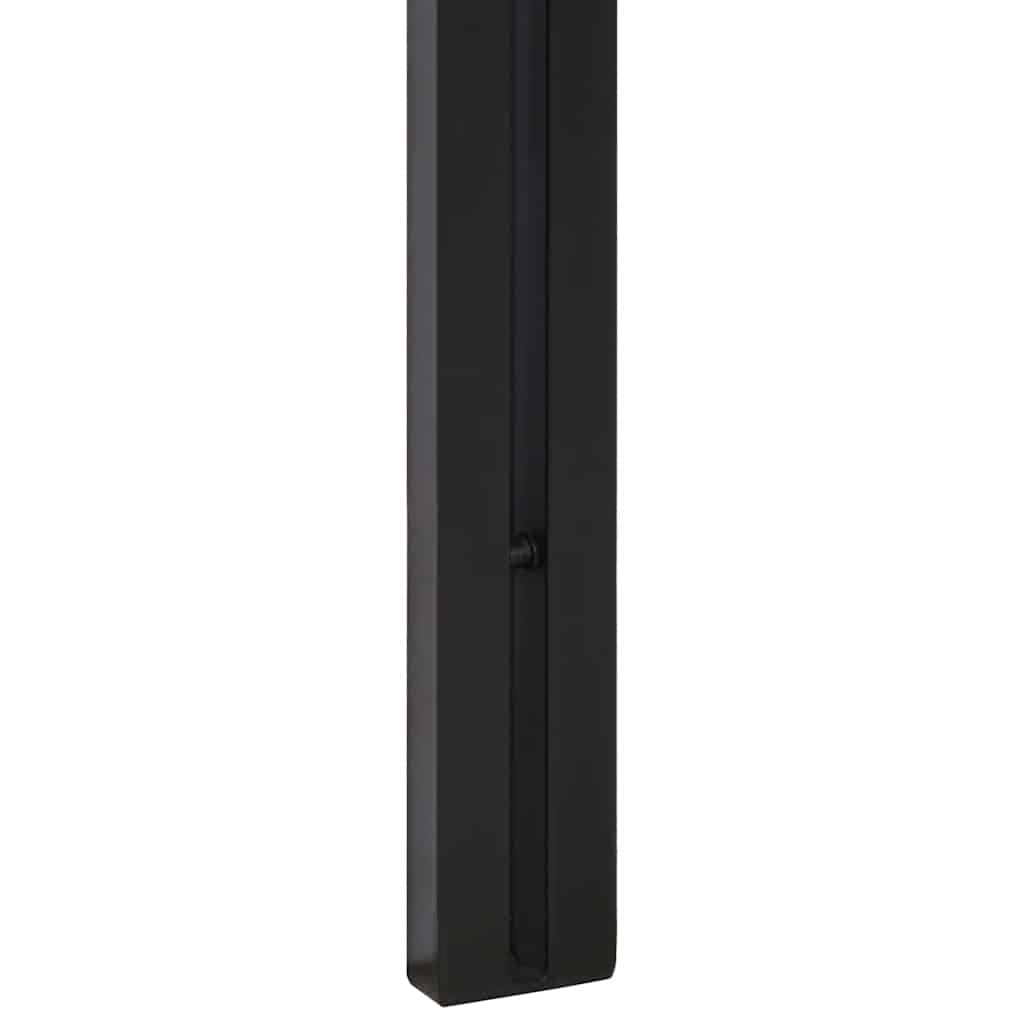 tömör fa akác és vas fejtámla 120 cm
