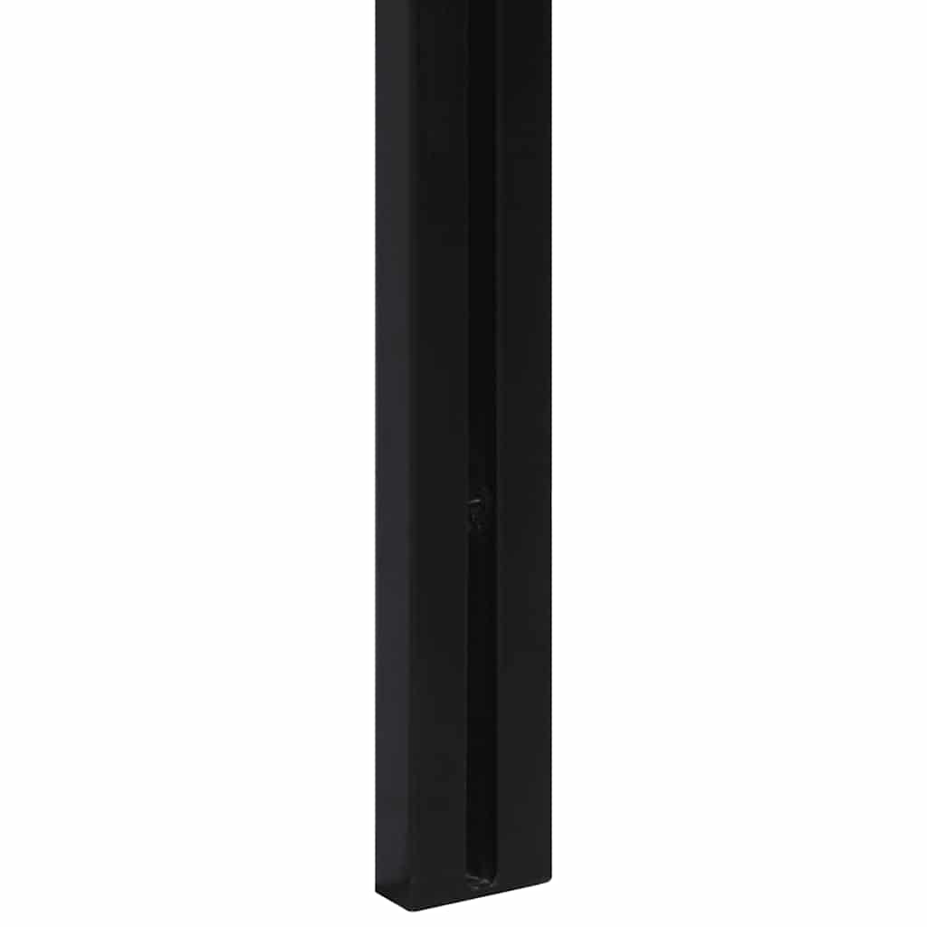 tömör fa mangó és vas fejtámla 180 cm