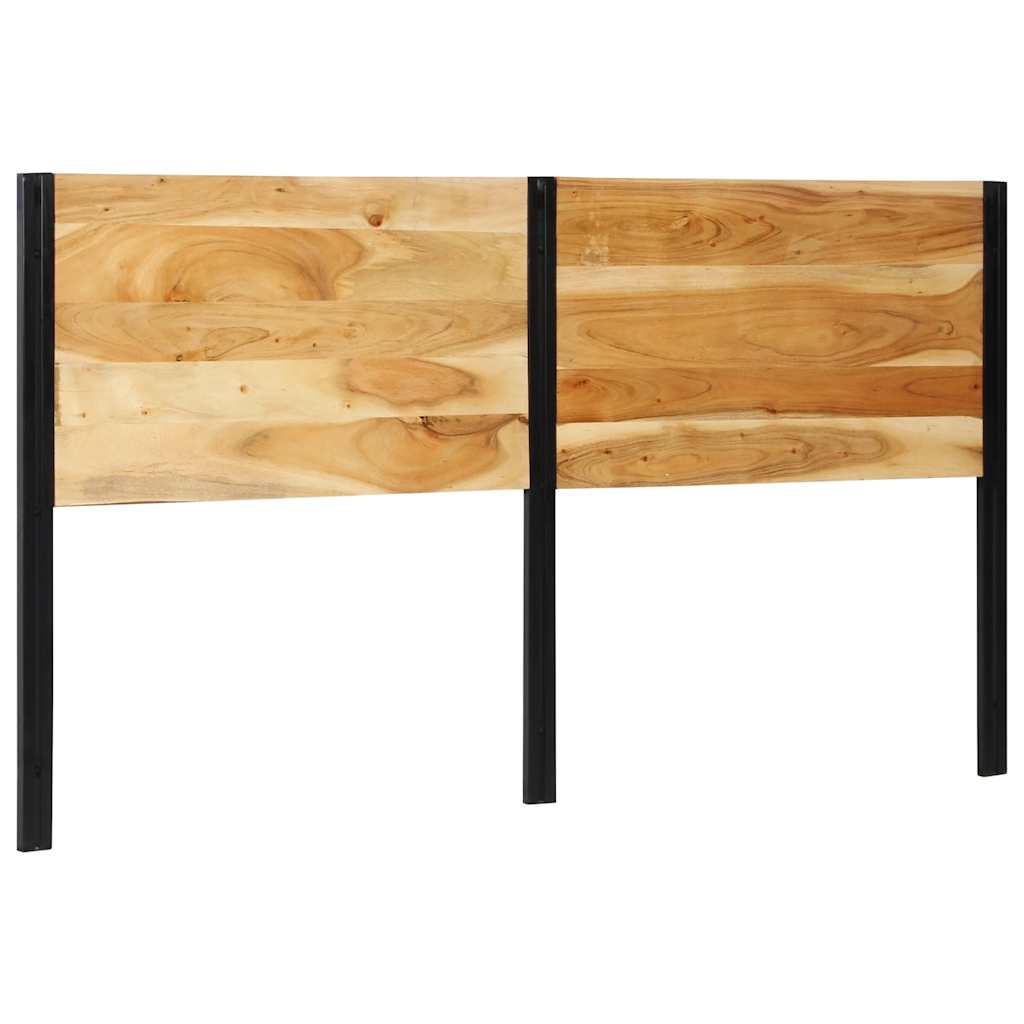 tömör fa akác és vas fejtámla 180 cm