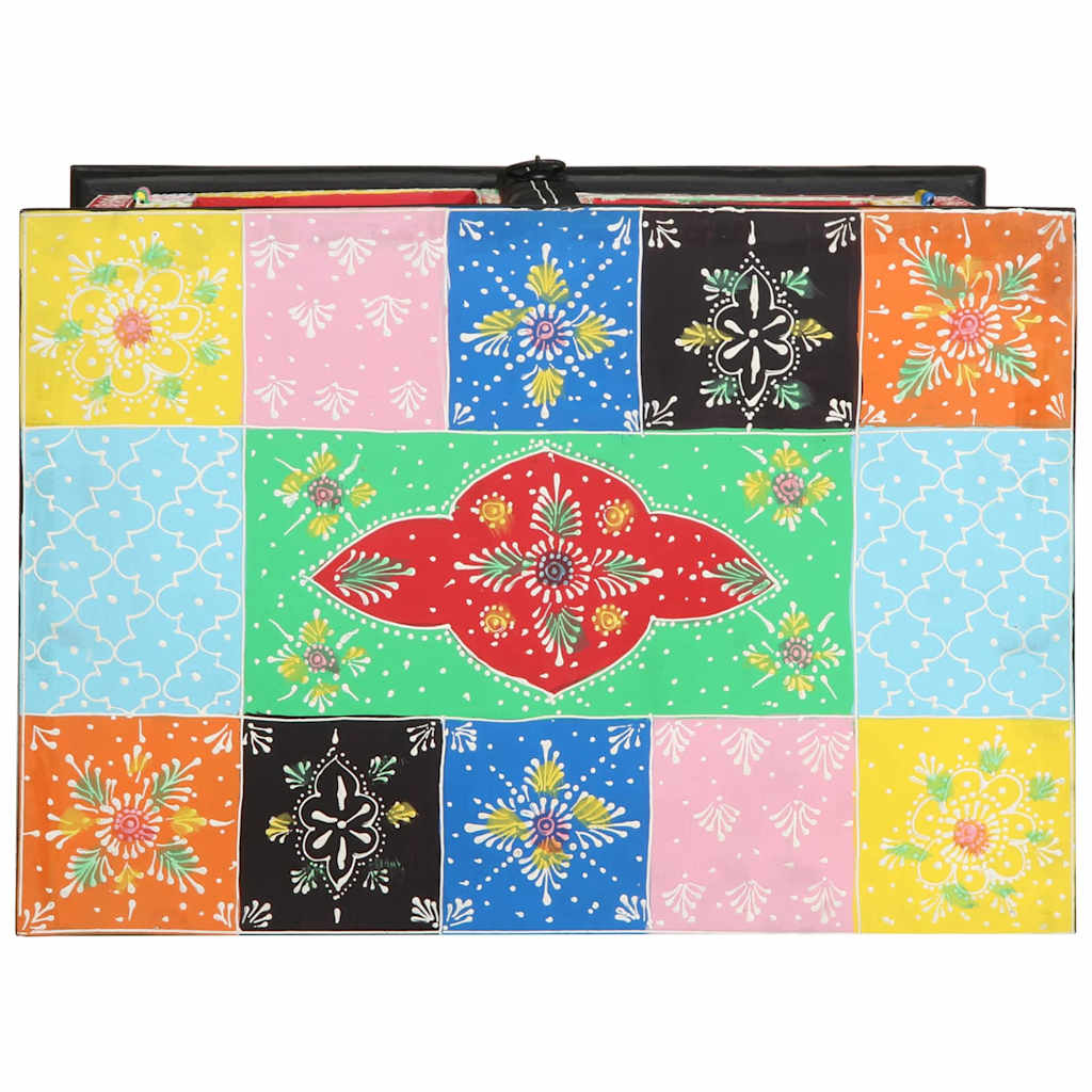 Konzolasztal polcokkal tárolóval Sokszínű 50 x 30 x 70 cm