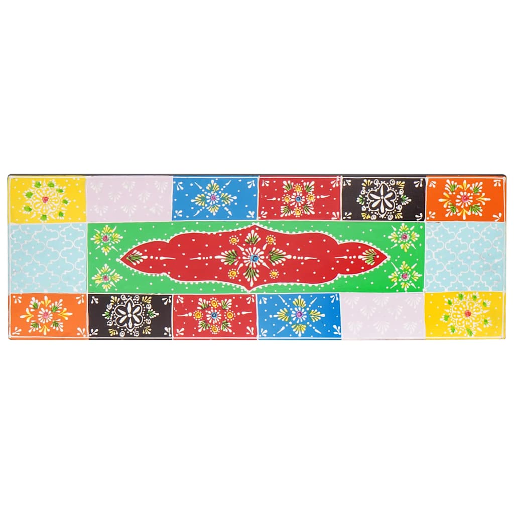 Falpolcok Sokszínű 60 x 20 x 6 cm Tömör Mangófát