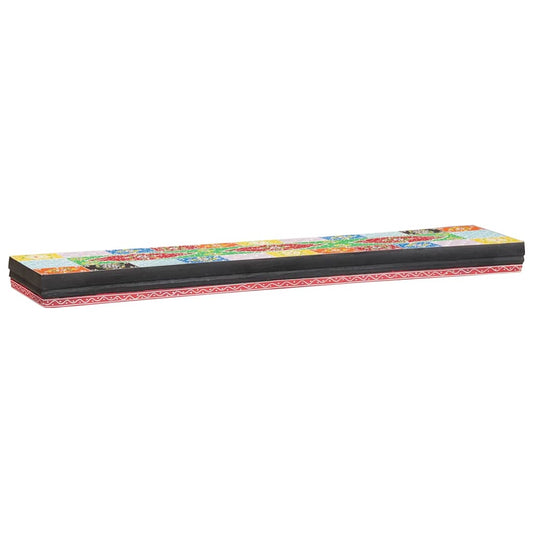 Falpolcok Sokszínű 100 x 20 x 6 cm Tömör Mangófát
