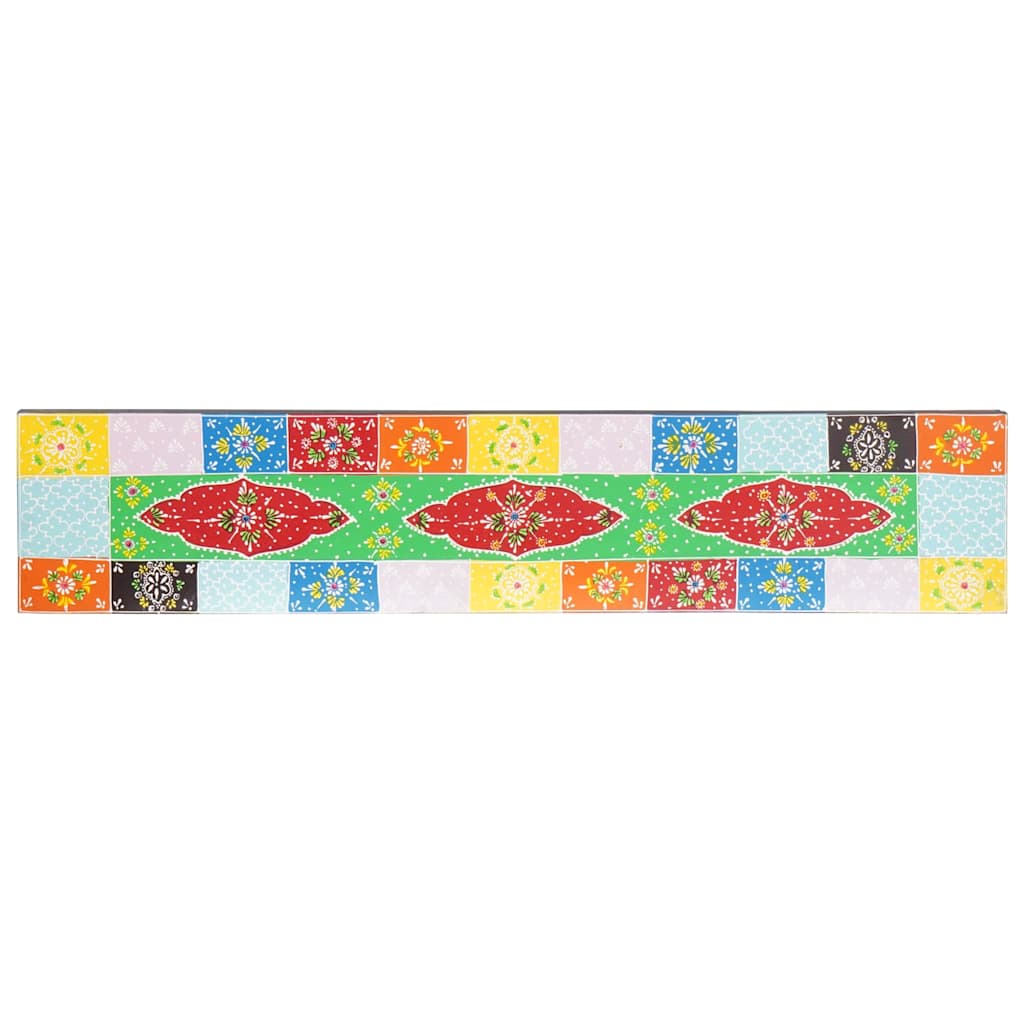 Falpolcok Sokszínű 100 x 20 x 6 cm Tömör Mangófát