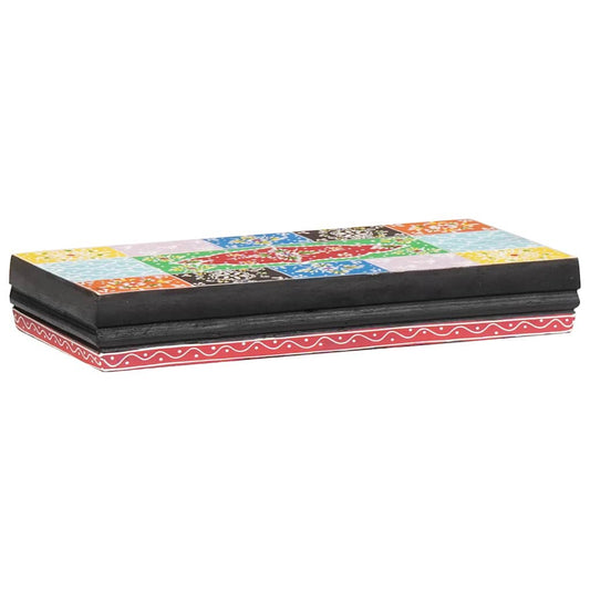Falpolcok 3 pcs Sokszínű 100 x 20 x 6 cm Tömör Mangófát