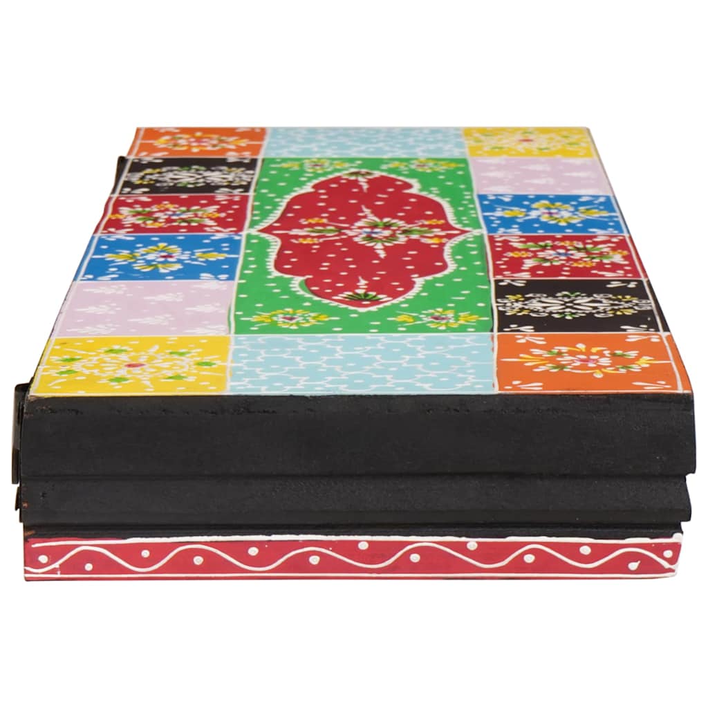 Falpolcok 3 pcs Sokszínű 100 x 20 x 6 cm Tömör Mangófát