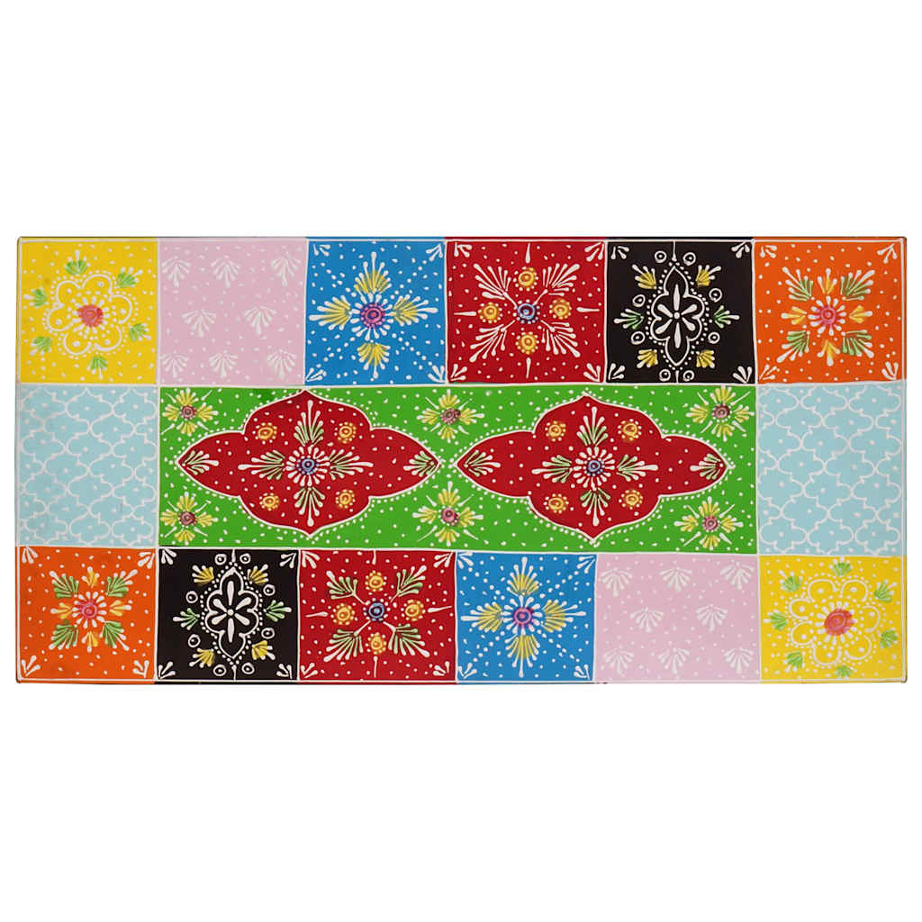 TV szekrény fiókkal Sokszínű 60 x 30 x 24 cm Tömör mangófa