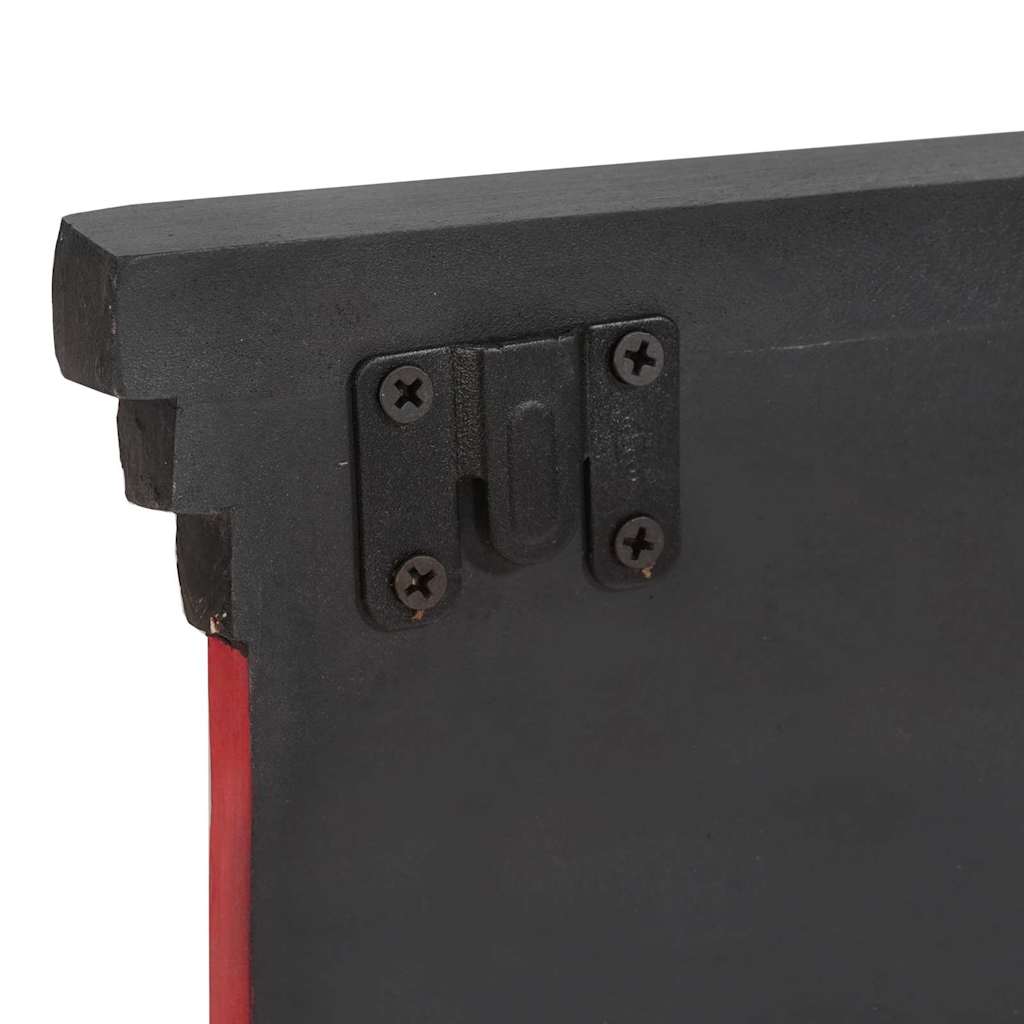 Kabáthorog Fekete 80 x 25 x 2 cm Tömör Mangófát