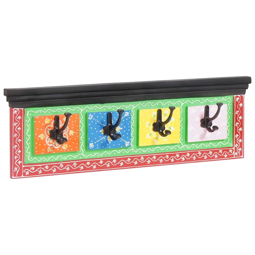 Kabáthorog Fekete 80 x 25 x 2 cm Tömör Mangófát