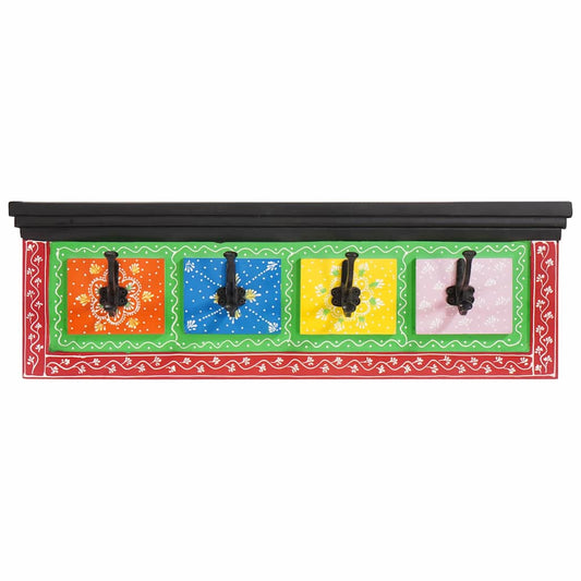 Kabáthorog Fekete 80 x 25 x 2 cm Tömör Mangófát