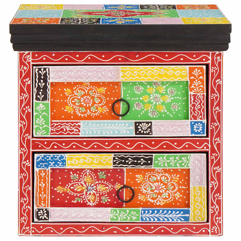 Éjjeliszekrény fiókkal 2 pcs Sokszínű 40 x 30 x 40 cm
