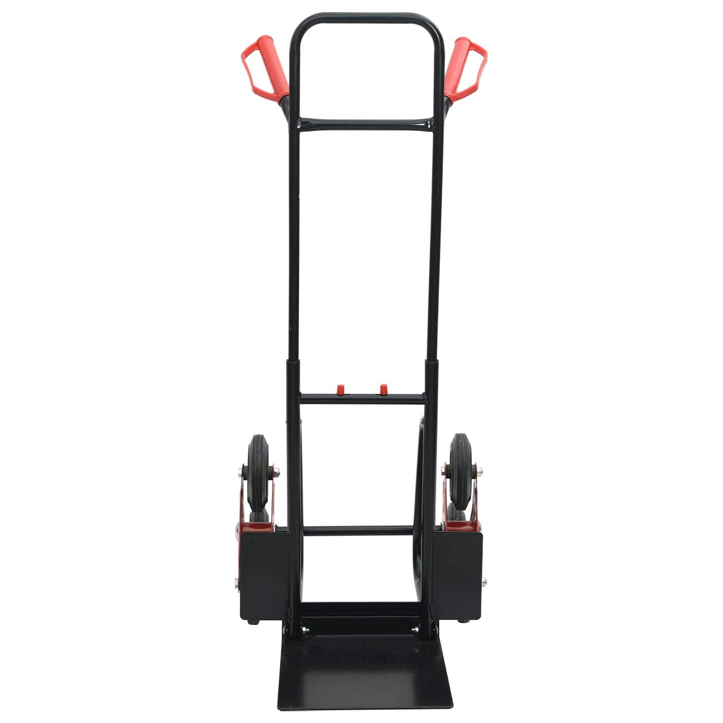 Kézikocsi Fekete és piros 64,5 x 49,5 x 114 cm Acél
