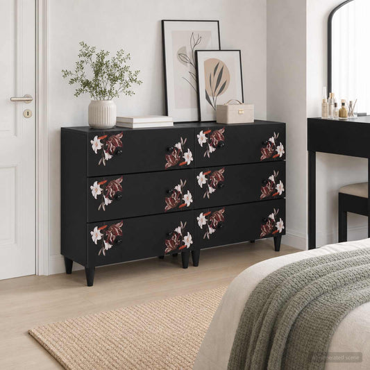 Tároló szekrények 2 db 120 x 33 x 75 cm Tömör Mangófát Sokszínű