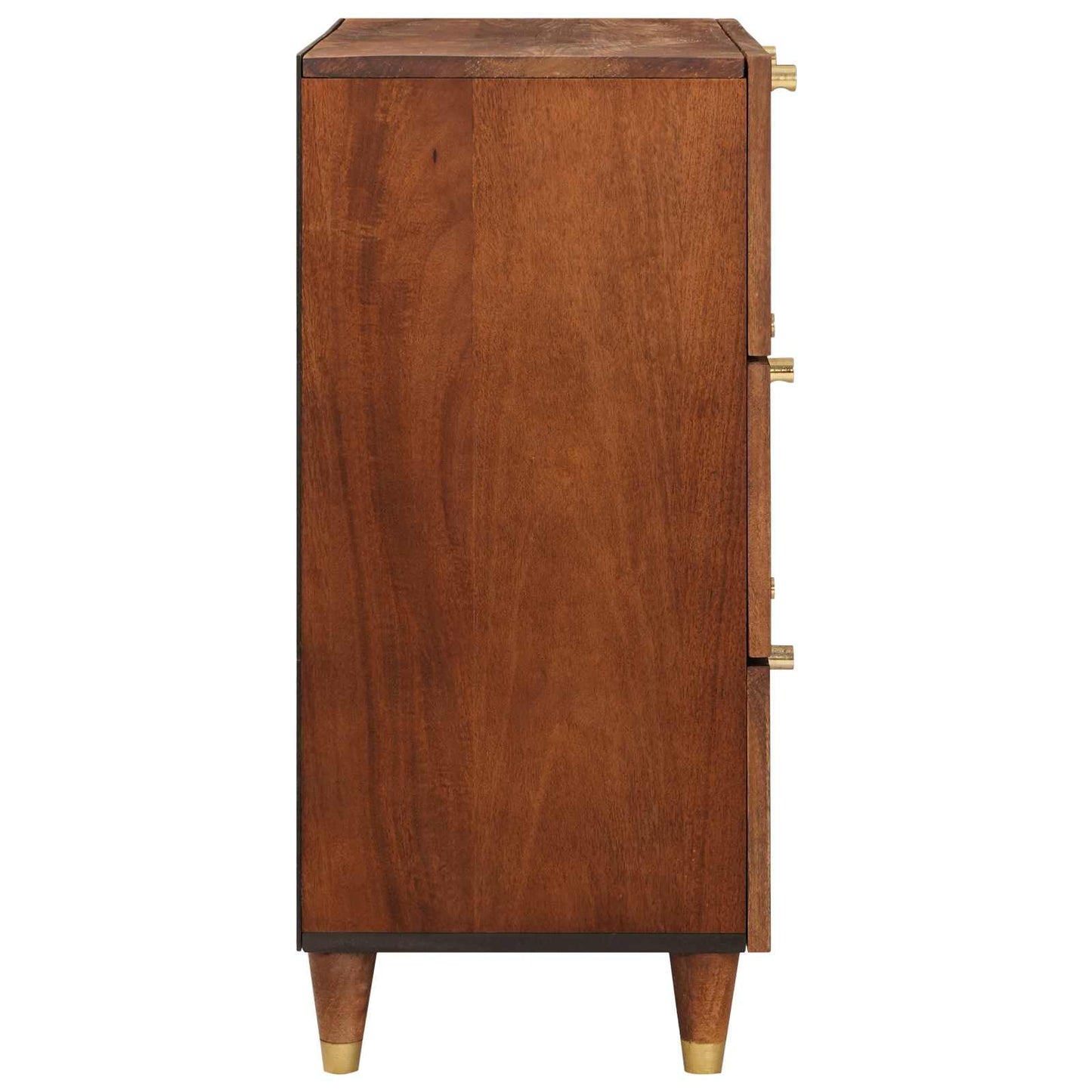 Tálalószekrény készlet 2 pcs Barna 60 x 33,5 x 75 cm