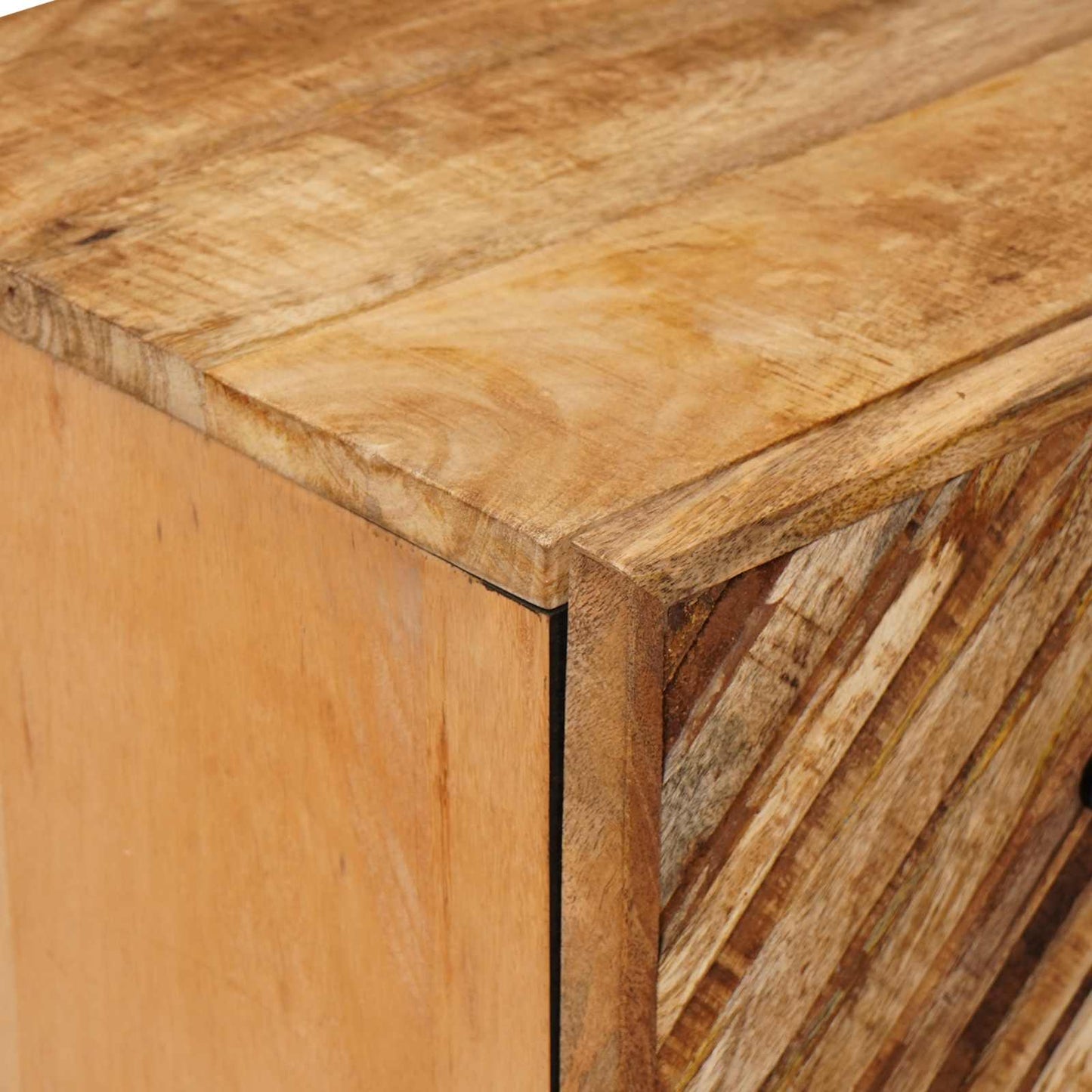 Tároló szekrények 2 pcs Barna 60 x 33,5 x 75 cm Tömör Mangófát