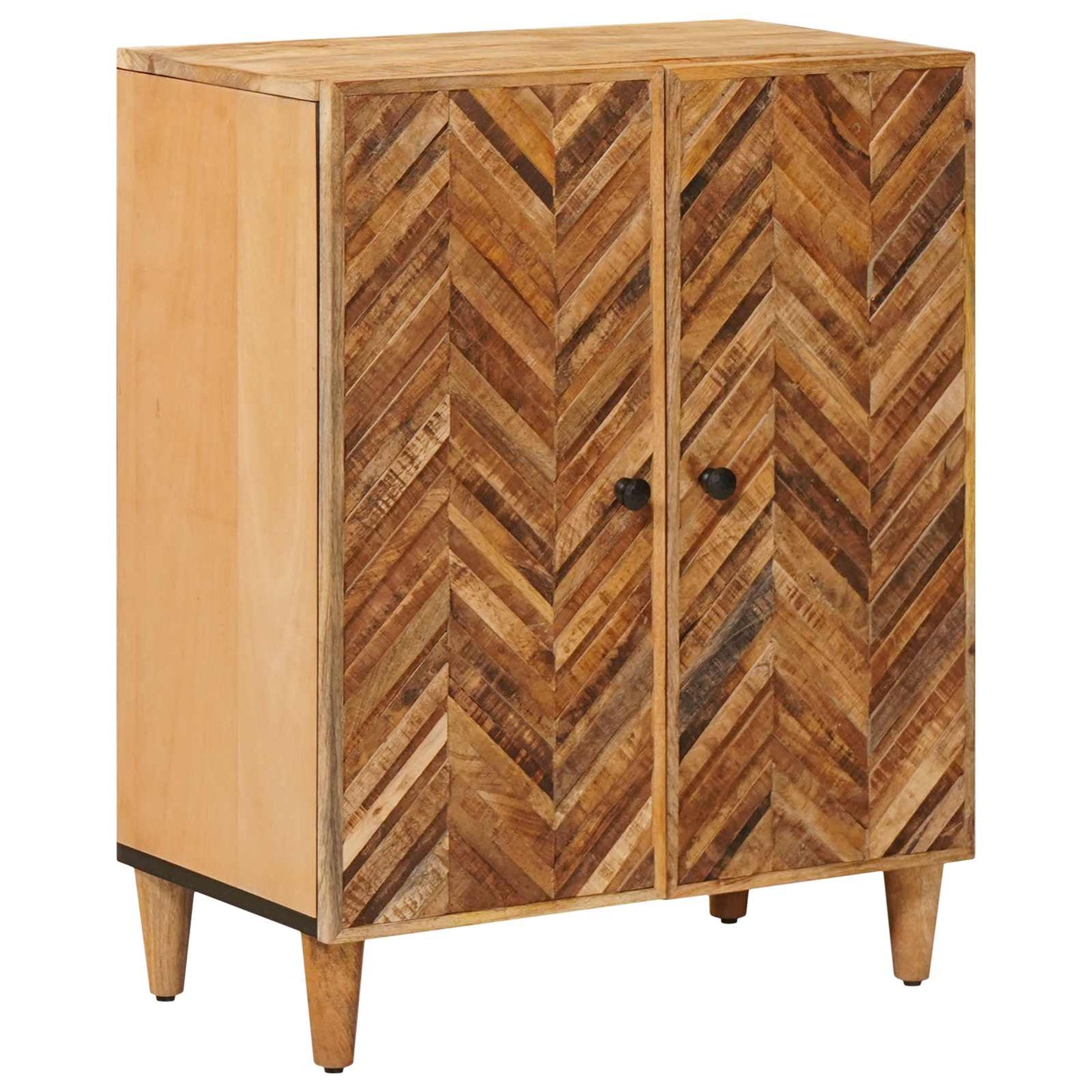 Tároló szekrények 3 pcs Barna 60 x 33,5 x 75 cm Tömör Mangófát