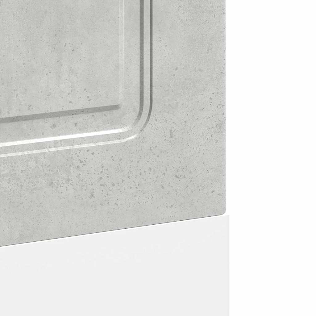 mosogatógép panel Kalmar beton szürke 60x1,5x57 cm műanyag fa