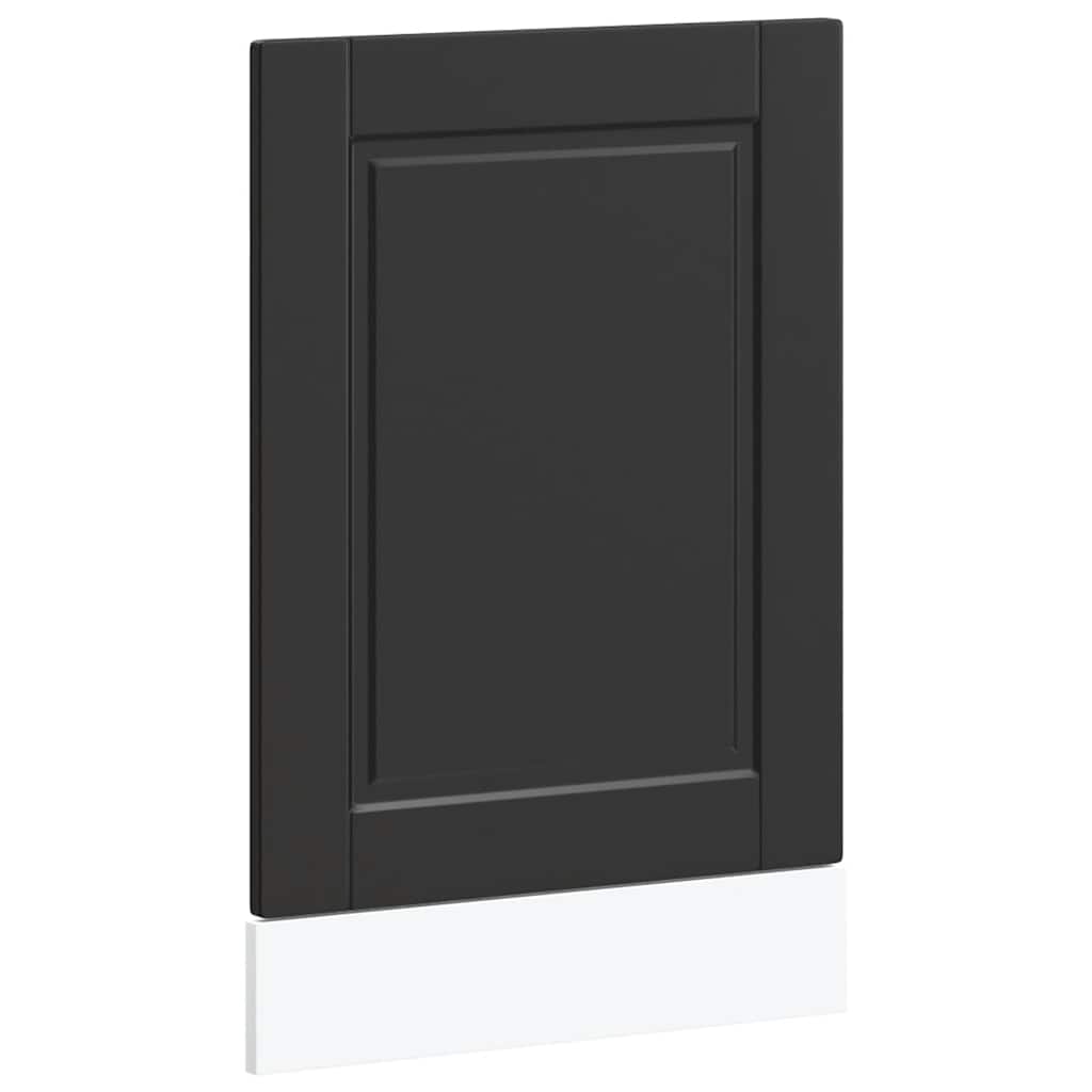 mosogatógép panel Porto Fekete 45x1,5x57 cm Mérnöki fa