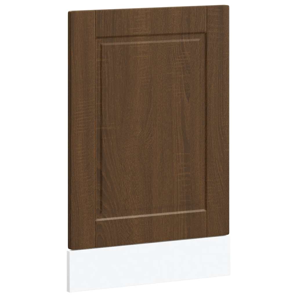 mosogatógép panel Porto Barna tölgy 45x1,5x57cm Méretezett fa