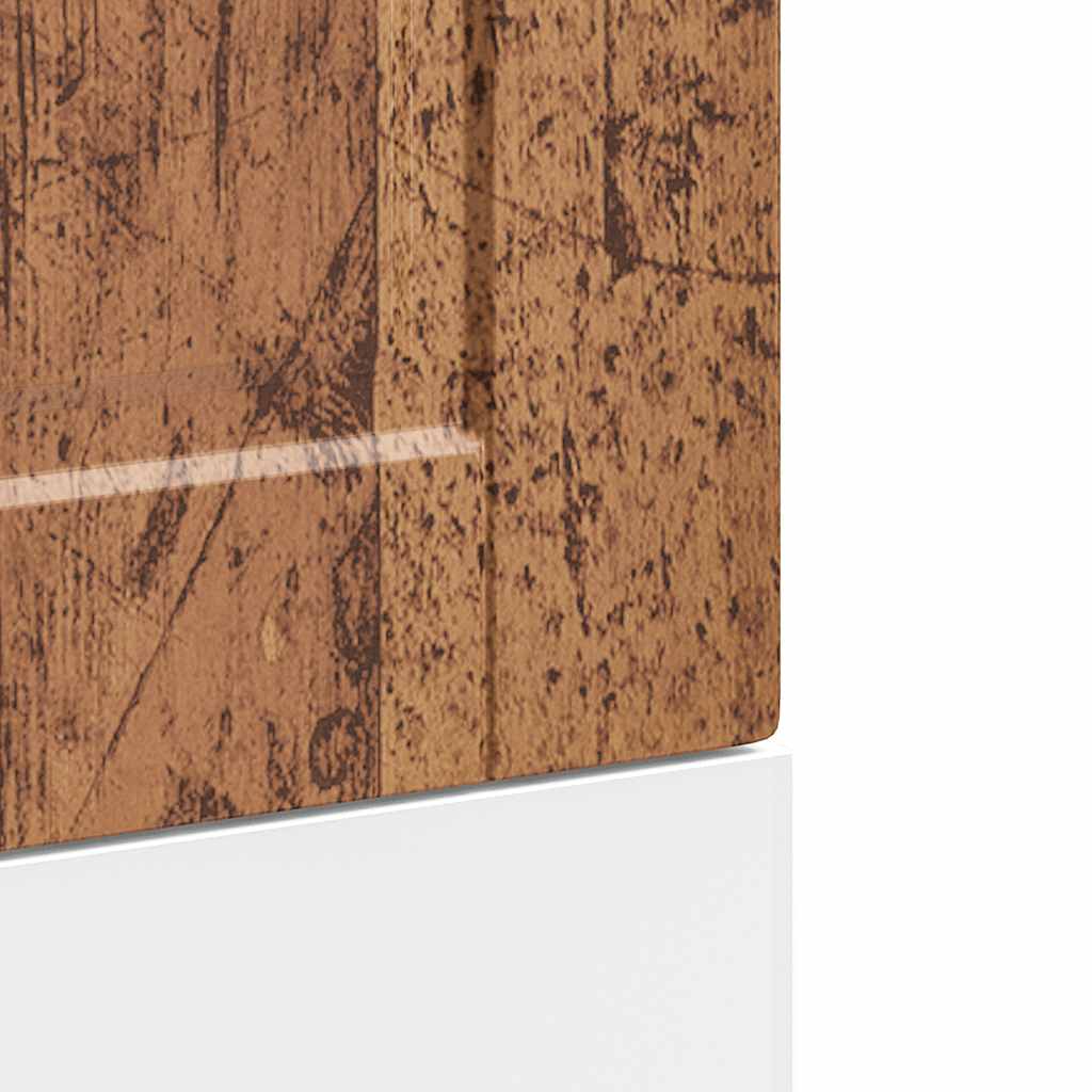 mosogatógép panel Porto Régi fa 45x1,5x57 cm Műanyag fa