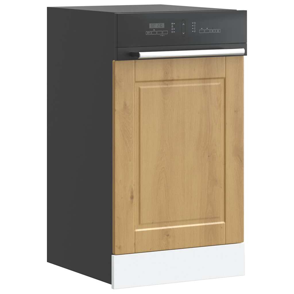 mosogatógép panel Porto Artisan Oak Mérnöki faanyagok 45x1,5x57 cm