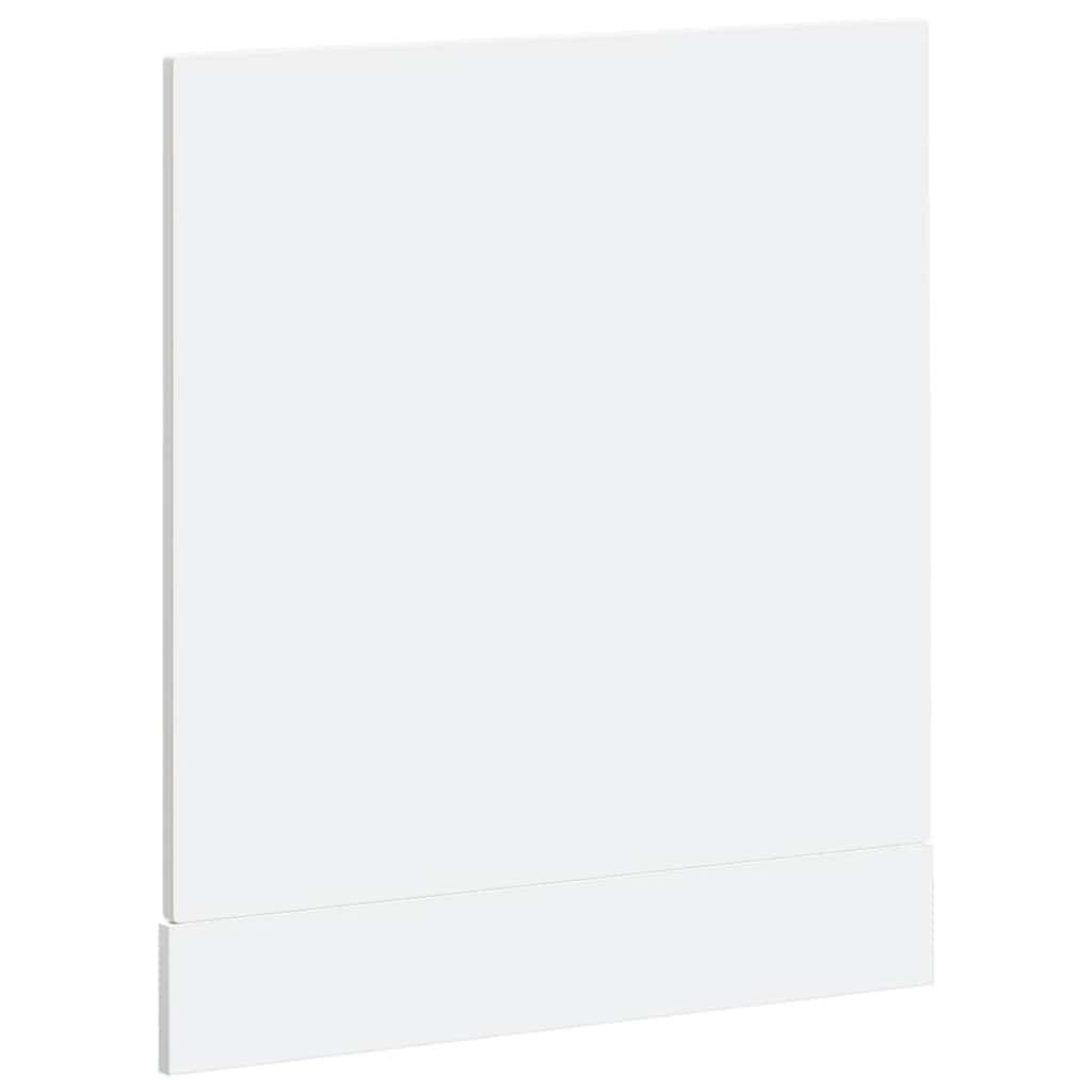 mosogatógép panel Porto magasfényű fehér 60x1,5x57 cm gépi fa