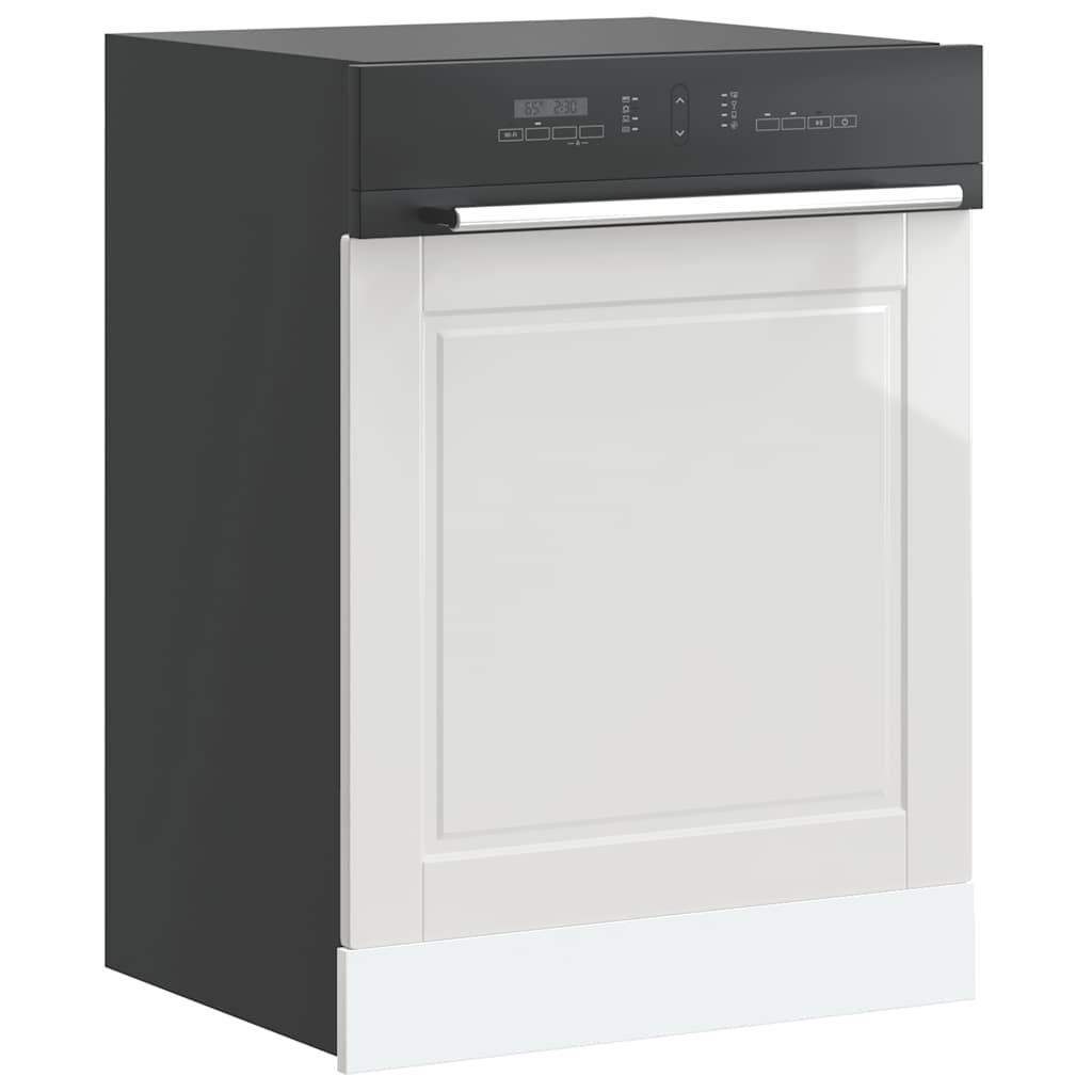 mosogatógép panel Porto magasfényű fehér 60x1,5x57 cm gépi fa