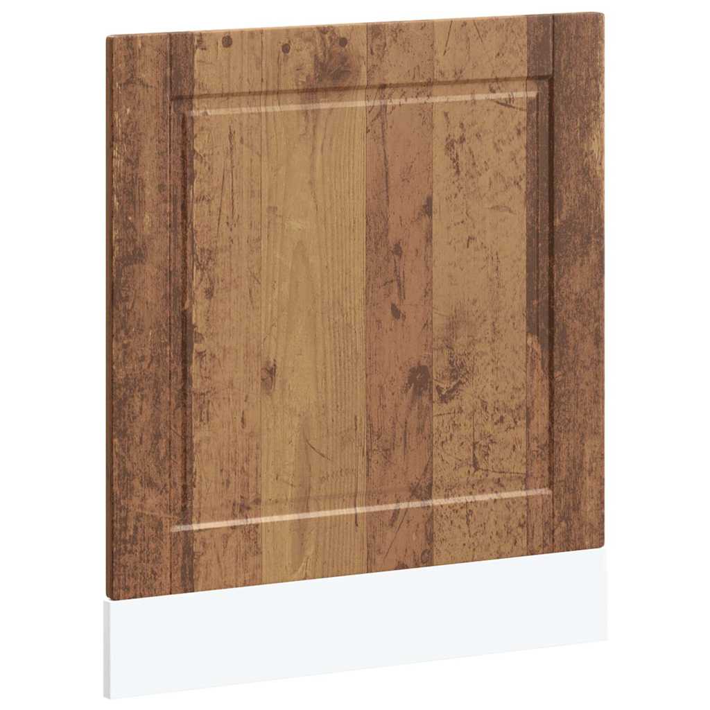 mosogatógép panel Porto régi fa 60x1,5x57 cm műanyag fa