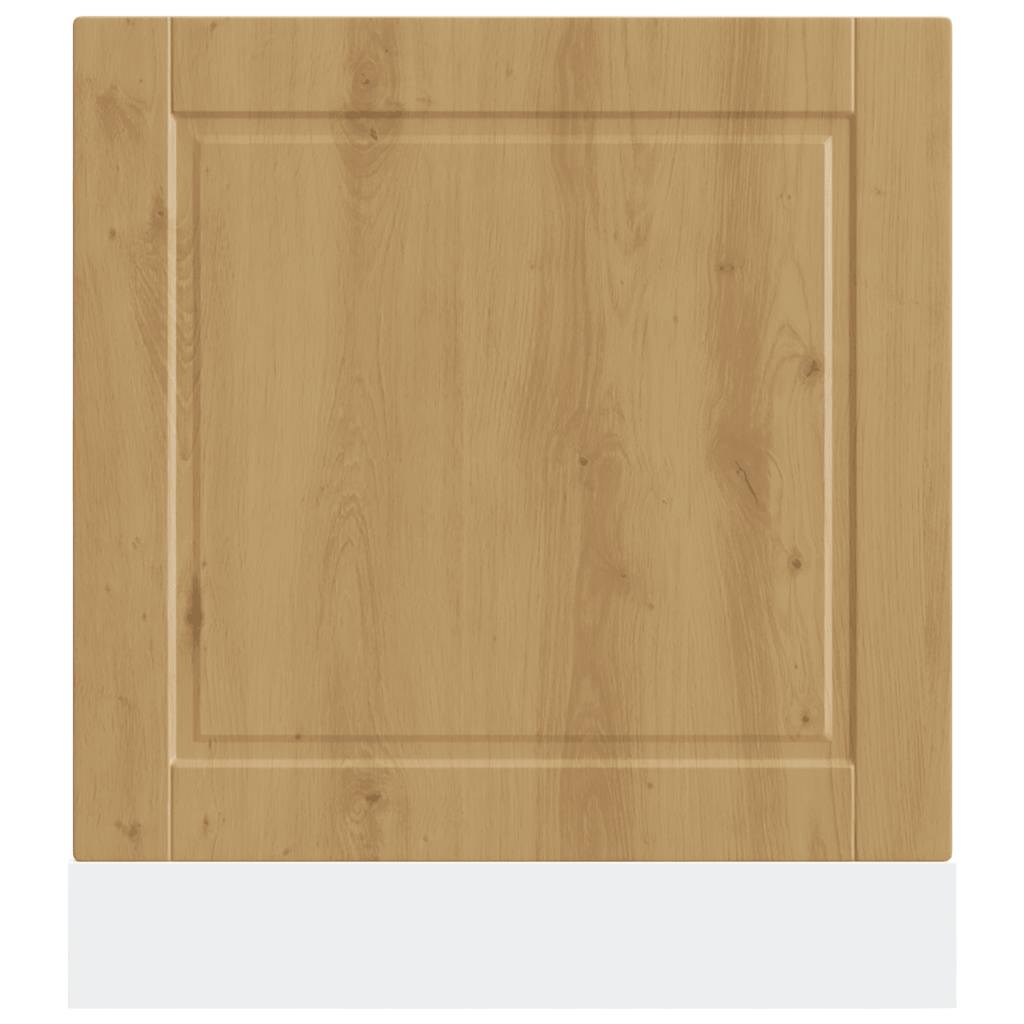 mosogatógép panel Porto kézműves tölgy mérnöki faanyagok 60x1,5x57 cm